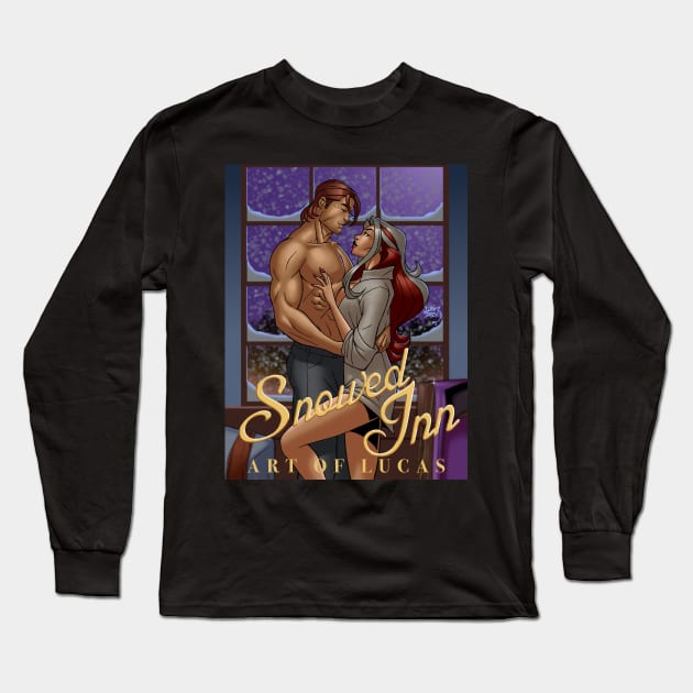 Snowed Inn Romance Novel Long Sleeve T-Shirt by artoflucas